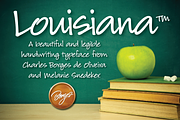 Louisiana, a Handwritten Font by Borges Lettering (Thumbnail 1 of 2)