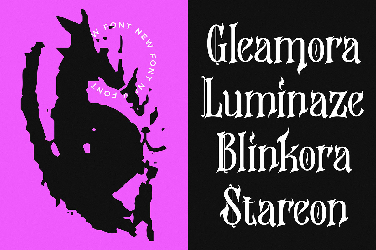 Hazelgen Modern Blackletter Serif, a Blackletter Font by timelesstype.co (Photo 10 of 20)