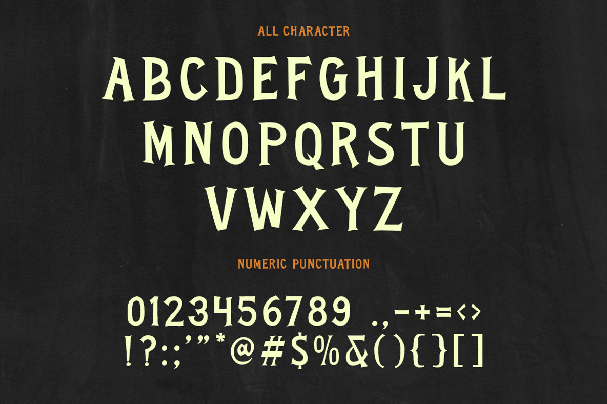 Labujack, a Font by HATFSTUDIO (Photo 8 of 8)