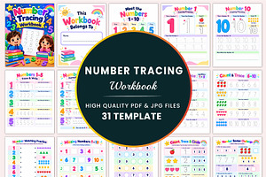 Number Tracing Workbook