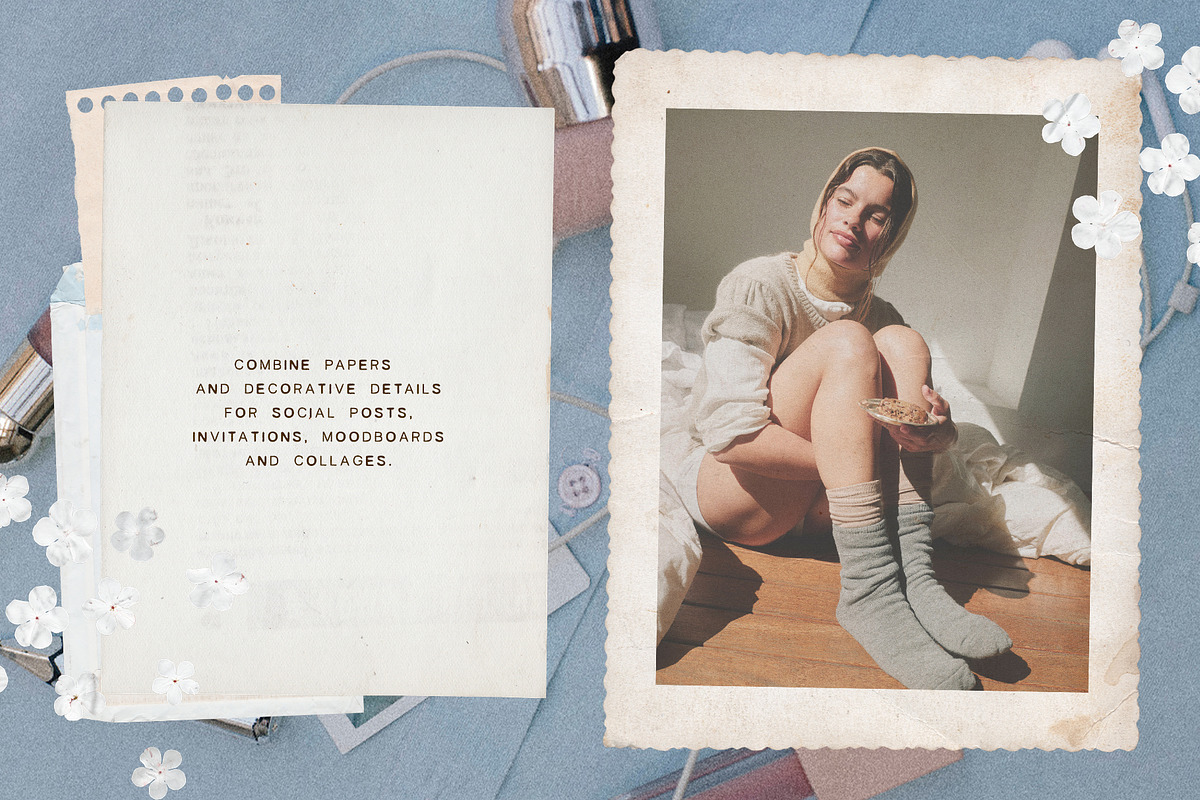 LOLA: Vintage Papers Pack, an Object Graphic by lerinartstudio (Photo 4 of 11)