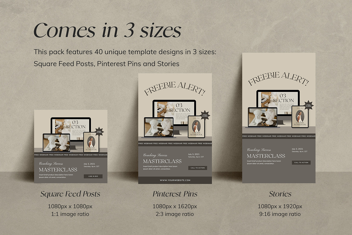 Coach + Course Creator Bundle CANVA, a Magazine Template by Studio Loire (Photo 63 of 76)