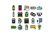 Battery energy power and electricity, an Object Graphic by pikepicture (Thumbnail 1 of 3)