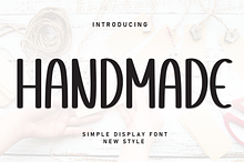 Handmade | Script Font