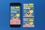 Kids Summer Camp Flyer, a Flyer Template by graphicook (Thumbnail 3 of 3)