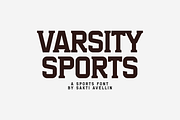 Varsity Sports - Modern Slab Serif, a Slab Serif Font by SaktiAvellin (Thumbnail 1 of 5)