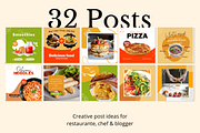 Instagram Templates: Tasty Food, a Social Media Template by Sakura Digitals (Thumbnail 3 of 5)