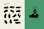 Mother Earth vector shapes and lines, a Decorative Illustration by Annakniaz (Thumbnail 4 of 15)