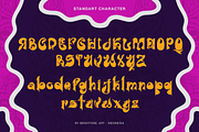 Tetradoth - Psychedelic Font, a Font by Brightone (Thumbnail 2 of 9)