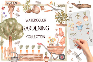 Watercolor Garden Collection