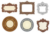 Empty Vintage Labels clipart, an Illustration by GatewayDesign (Thumbnail 3 of 6)
