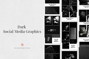 Dark Pack, a Social Media Template by Social Corner Graphics (Thumbnail 4 of 8)