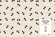 Sweet Cherry Seamless Pattern, a Pattern Graphic by Bonfloret Studio (Thumbnail 1 of 3)