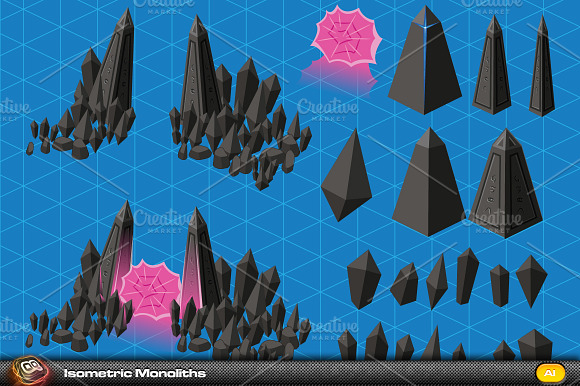 Monolith Isometric Elements preview 3