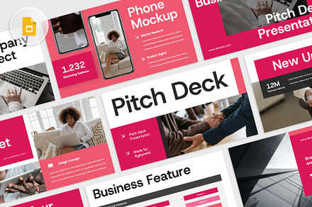 Pitch Deck Google Slides, a Presentation Template by rgbryand