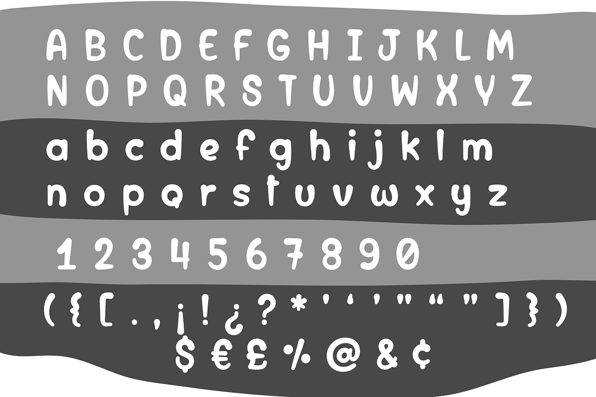 FluffyCandy Font, a Handwritten Font by RADesigns21 (Photo 5 of 6)