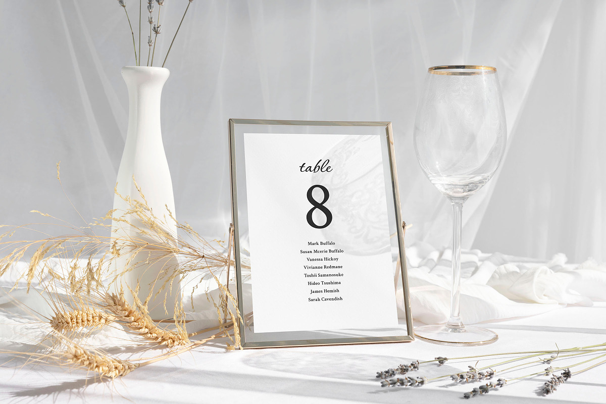 Zircon - Wedding Invitation Suite, an Invitation Template by CinderHeart Designs (Photo 4 of 8)