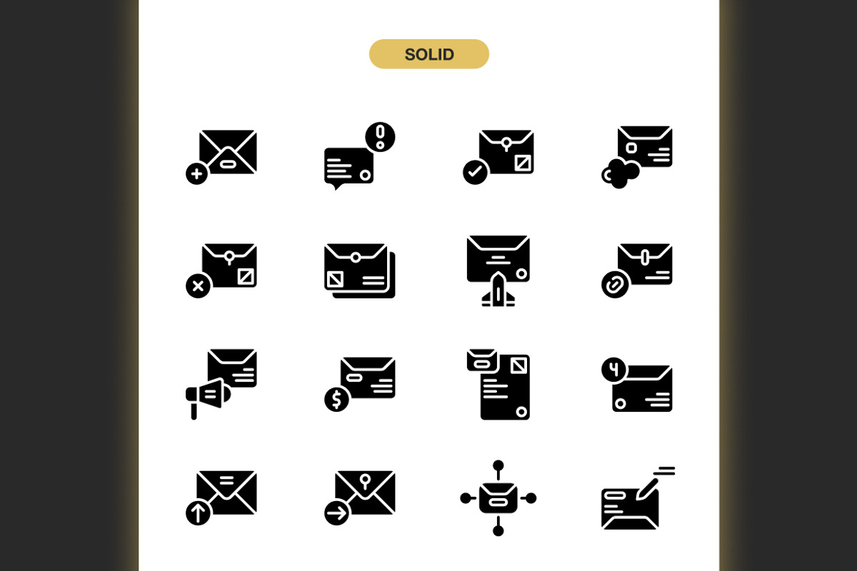 Email Campaign Icons, an Icon by Spacepixel Creative (Photo 3 of 3)