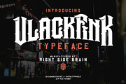 RSB VlackFink Typeface, a Blackletter Font by Right Side Brain (Thumbnail 1 of 5)
