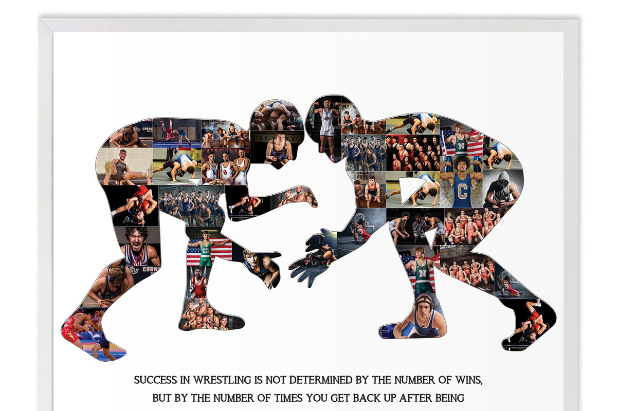 Male Wrestler Fighting collage, a Templates & Theme by AIW SOLUTIONS (Photo 4 of 4)