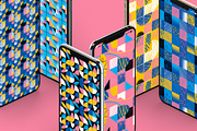 12 Geometric Textured Patterns, a Pattern Graphic by Joseph Chernashki (Thumbnail 4 of 10)
