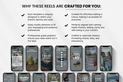100 Health Coach Instagram Reels, a Social Media Template by DigiPax (Thumbnail 8 of 10)