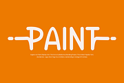 Argeno - Paint Font, a Sans Serif Font by QR Design Studio (Thumbnail 2 of 7)
