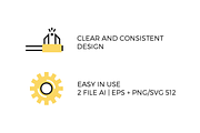 Boldee Pictogram Collection, an Outline Icon by Anatolii Babii (Thumbnail 2 of 5)