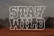 Believe Western - Vintage Slab Serif, a Slab Serif Font by Pian45 Studio (Thumbnail 2 of 8)