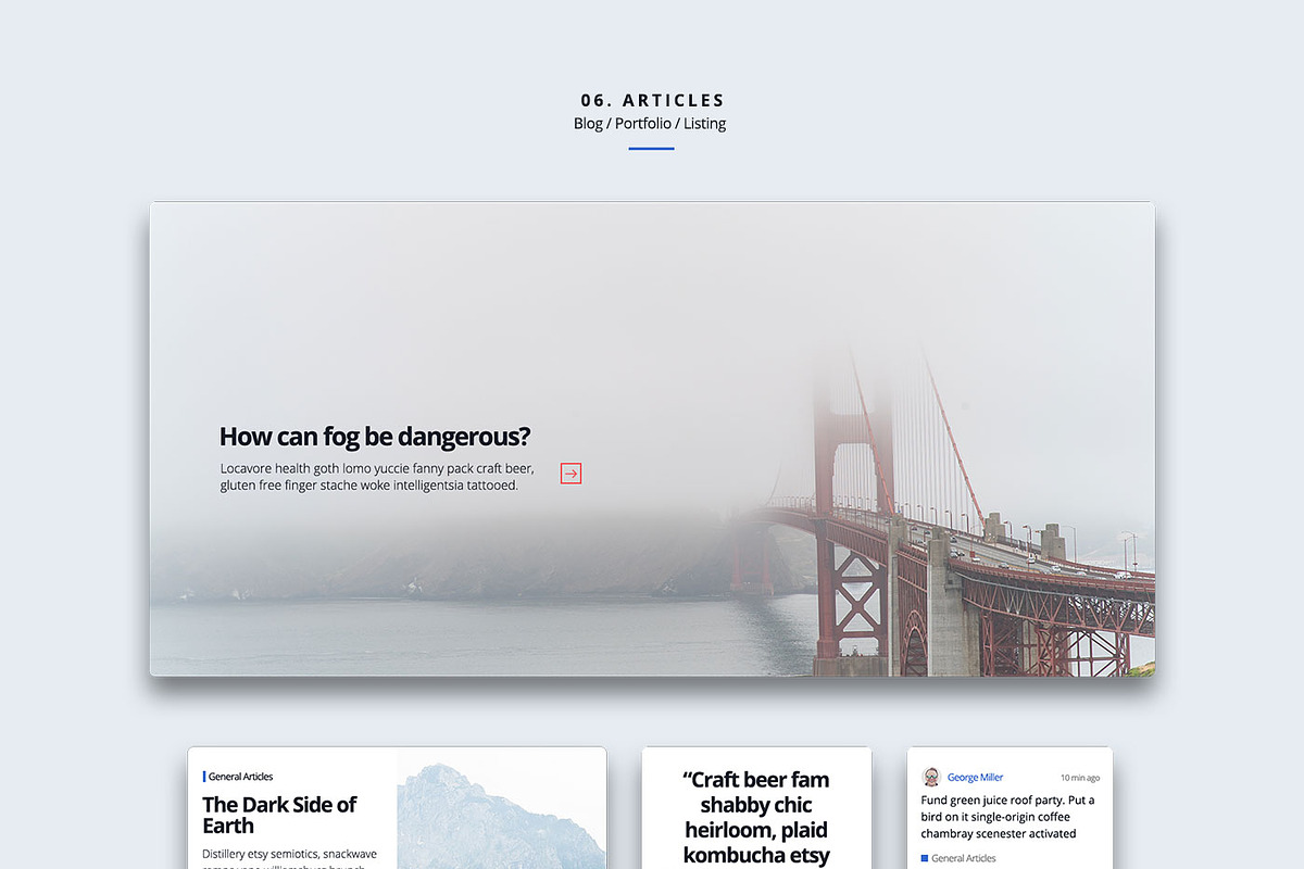 Capeto UI Web Kit, an UI Kit Template by CreativesCastle (Photo 8 of 12)
