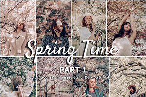 20 Lightroom Presets Spring Time p1