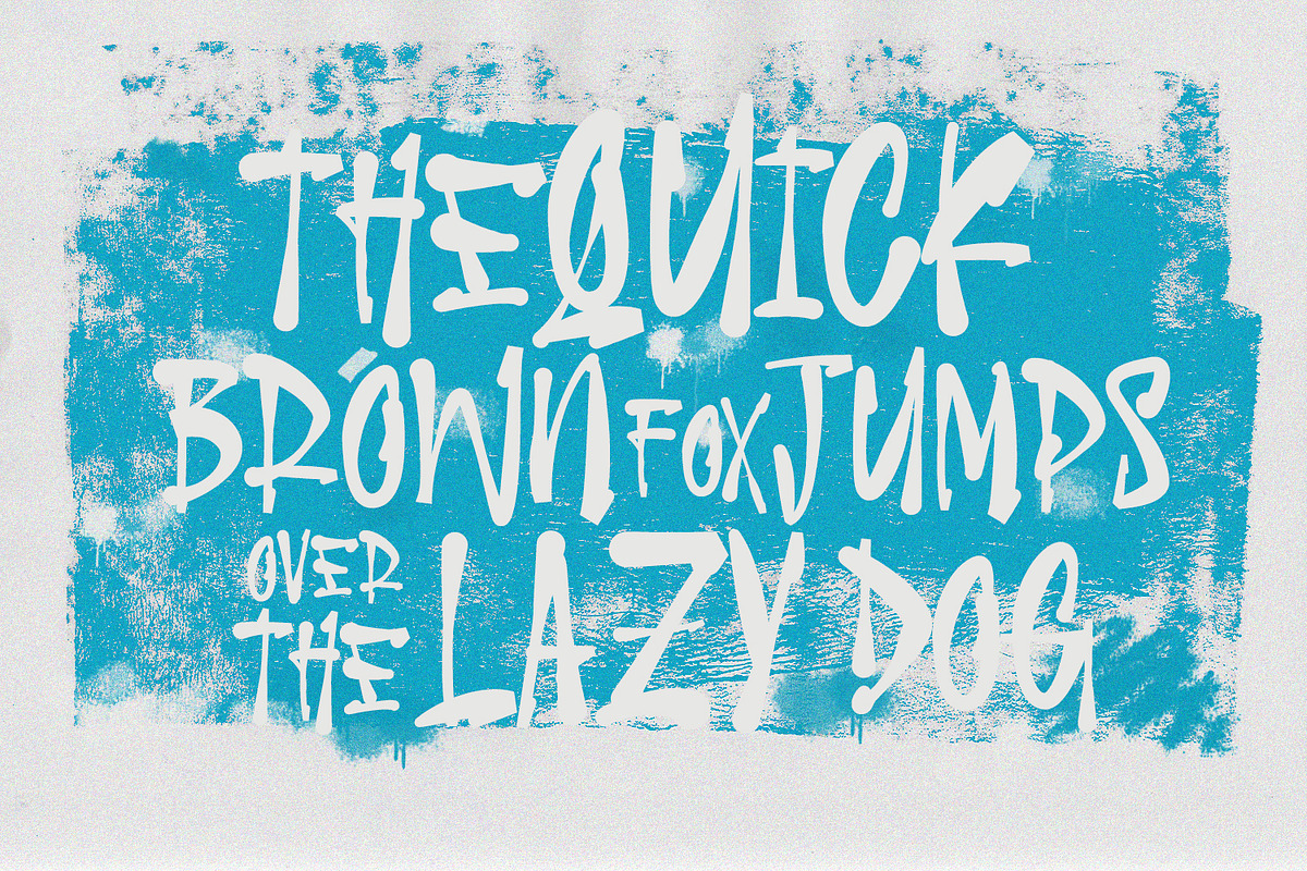 Cajun Wegen All Caps Handmade Font, a Font by Maulana Creative (Photo 11 of 13)
