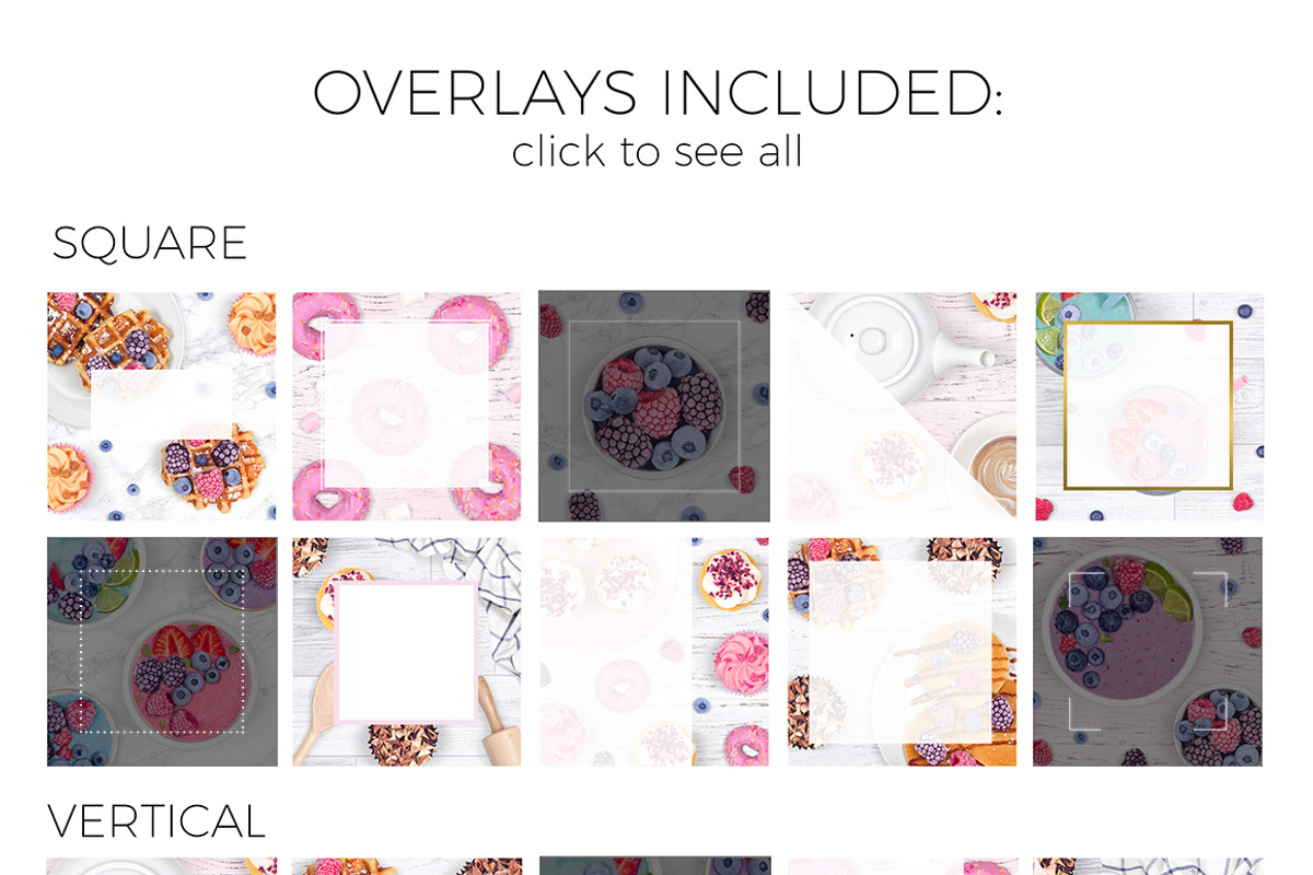 Social Media Pack - Sweet Treats, a Social Media Template by Pixomize (Photo 7 of 7)
