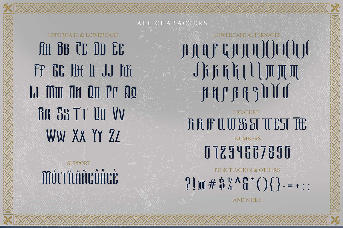 Hassengard - Majestic Fantasy Font, a Blackletter Font by Pollux of Geminorum (Photo 2 of 8)