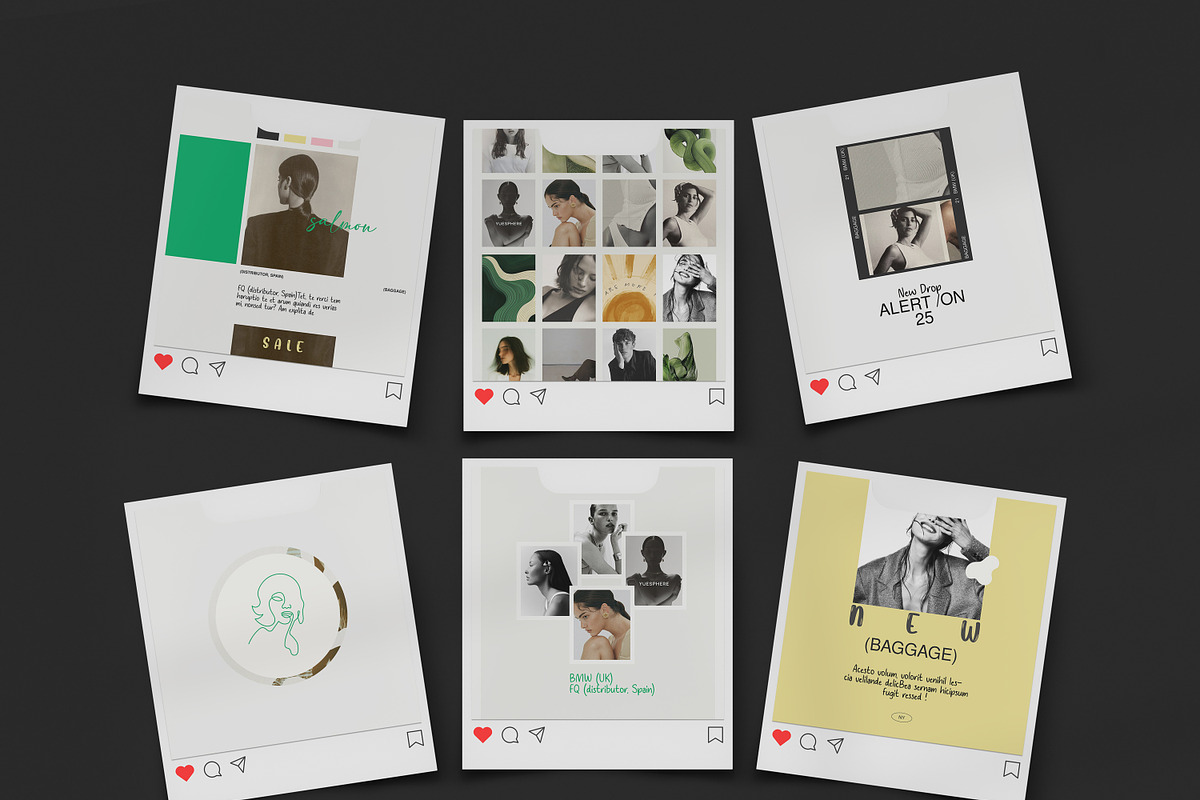 ANNA / Social Media Kit, a Social Media Template by Studio Elevate (Photo 3 of 11)
