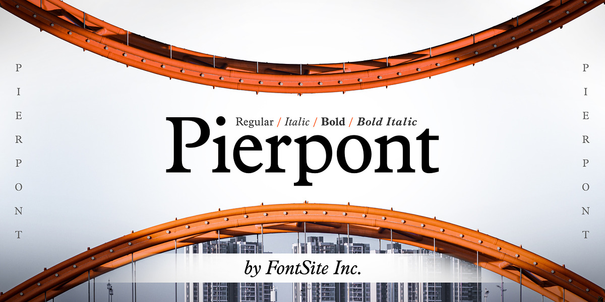 Pierpont, a Serif Font by FontSite Inc. (Photo 1 of 2)