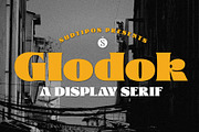 Glodok font, a Font by Sudtipos (Thumbnail 1 of 8)