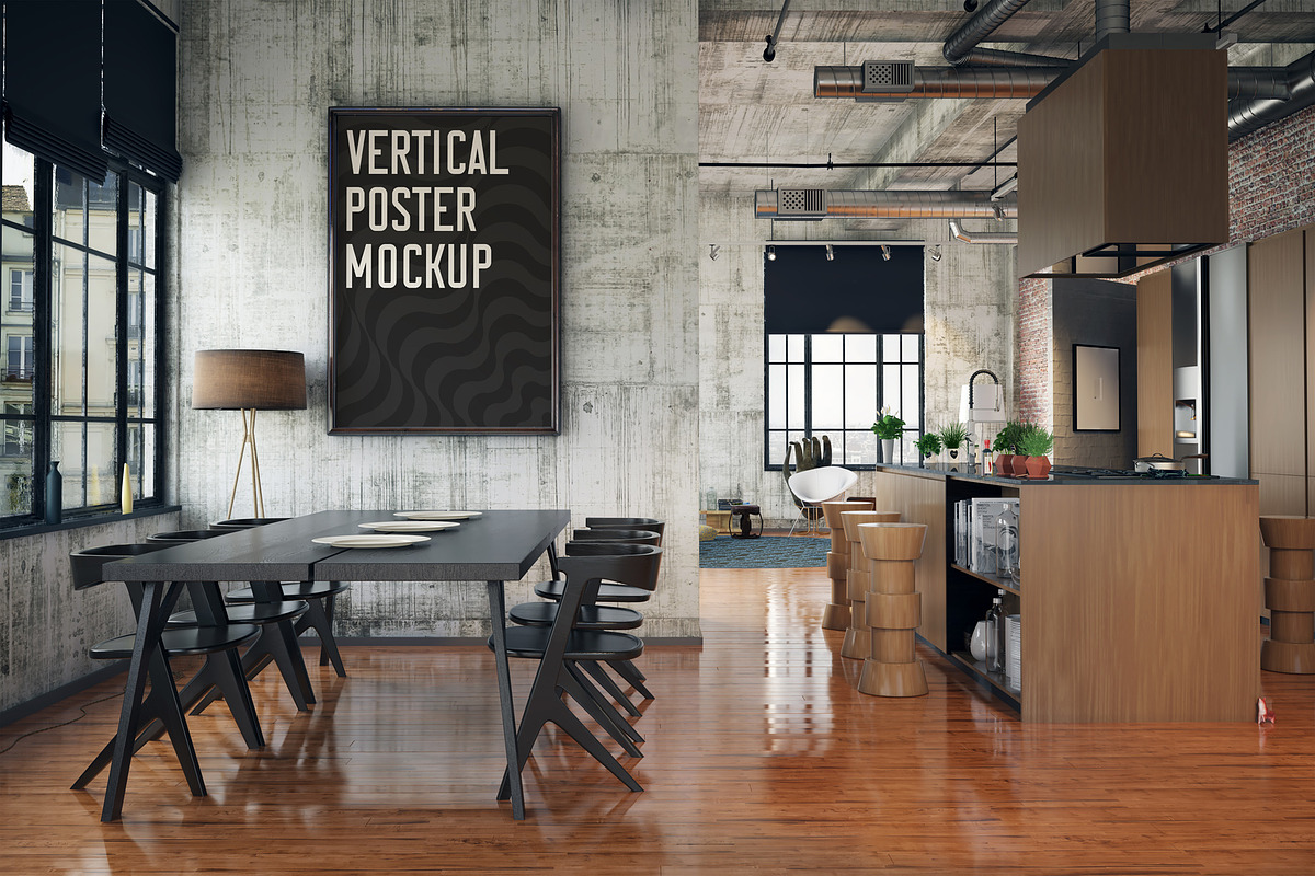 Natural Frame Mockup Set, an Advertising Mockup by PSD Market (Photo 7 of 13)