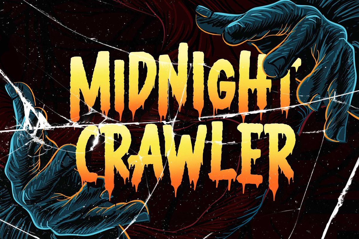 Soulcore Horror Display Font, a Font by Arterfak Project (Photo 3 of 12)