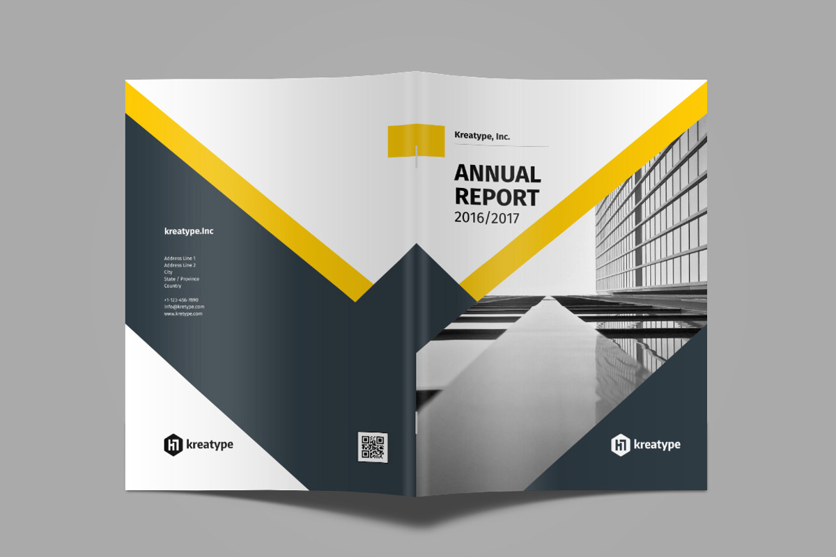 Kreatype Annual Report, a Brochure Template by Kreatype Studio (Photo 16 of 16)