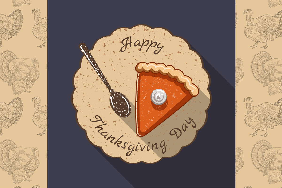 Thanksgiving Day illustration, an Illustration by valeri_si
