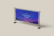 Barrier Banner Mockup, an Advertising Mockup by zpackcreative (Thumbnail 5 of 5)