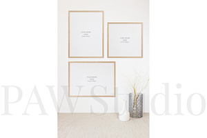 Customizable Moveable Frames Mockup