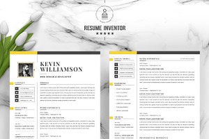 Professional 3 Page Resume Template