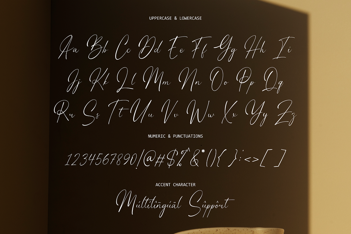 Wollonita, a Script Font by Essentials Studio (Photo 4 of 5)