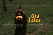 October Thing - Folk Display Serif, a Serif Font by foxsong (Thumbnail 5 of 6)