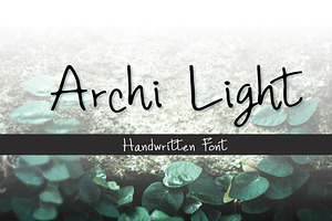 Archi Light Font