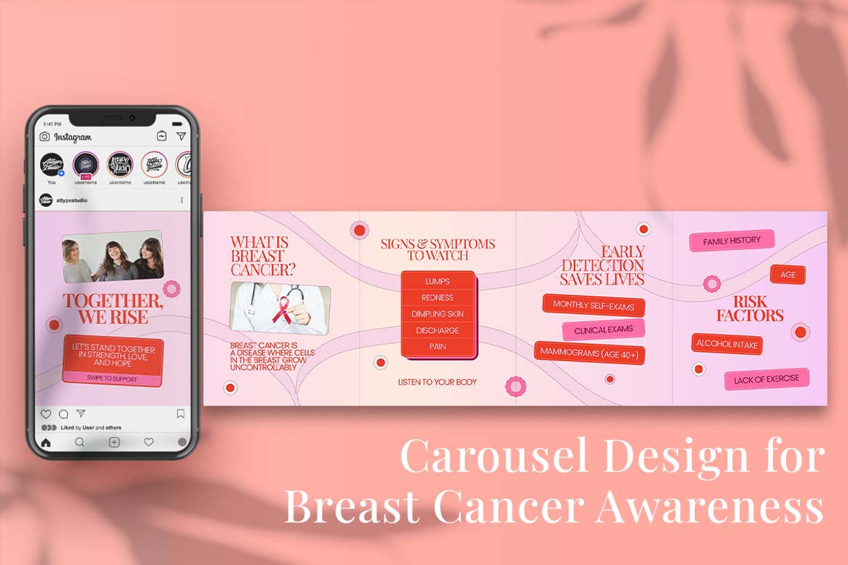Breast Cancer Awareness Instagram Ca preview 5