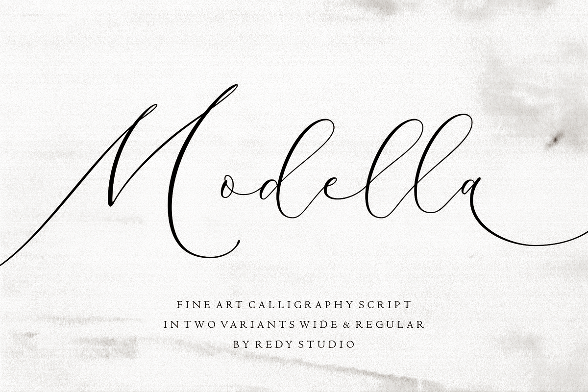 Modella - Modern Wedding Fonts
