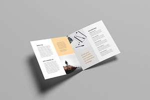 Brochure MS Word & Indesign